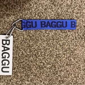 BAGGU Logo Keychain - Cobalt